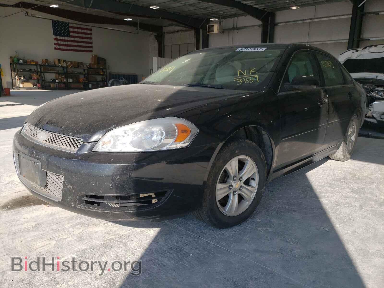 2012 CHEVROLET IMPALA - VIN: 2G1WF5E30C1273157 - Фото 2