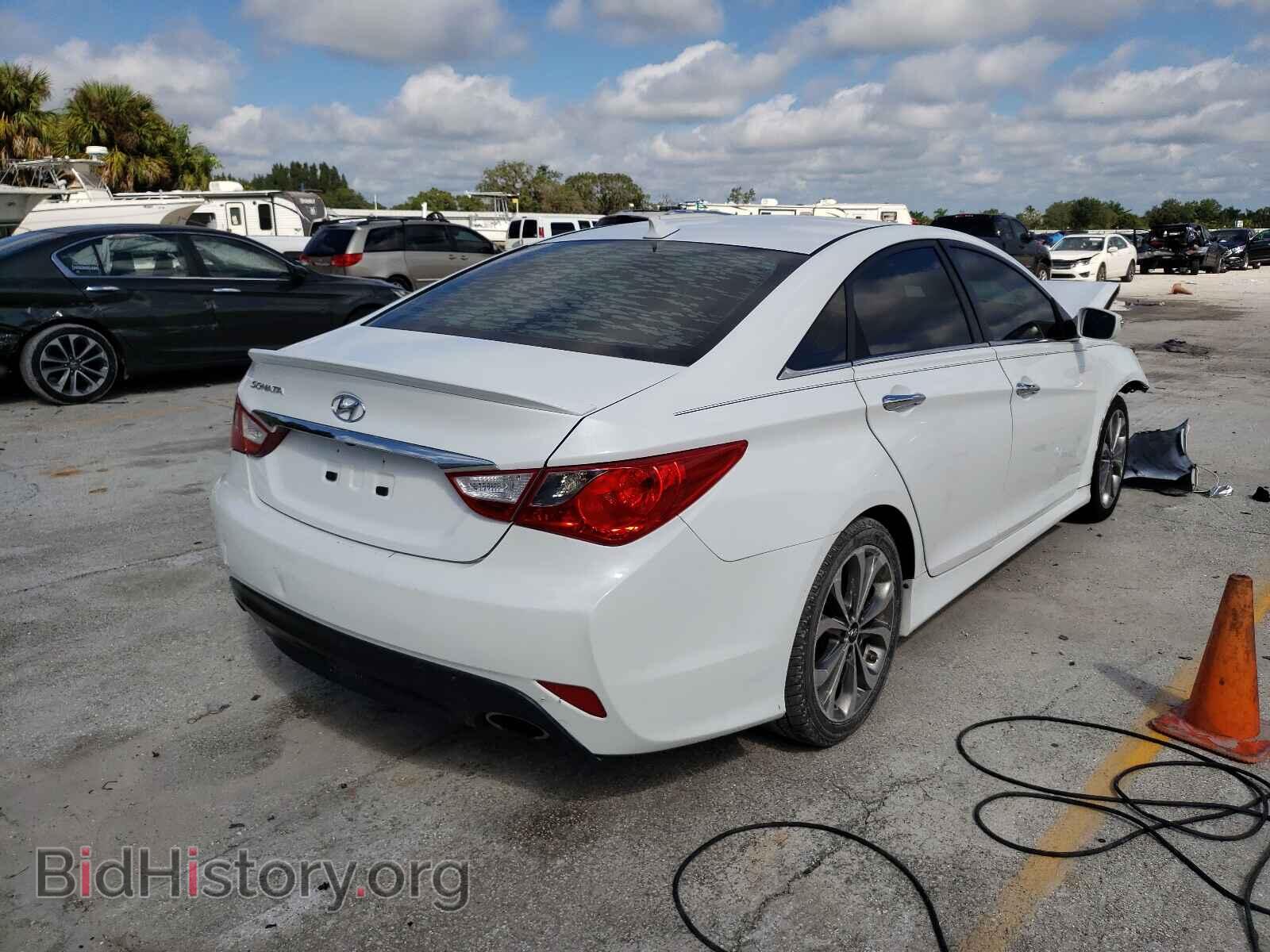 2014 HYUNDAI SONATA - VIN: 5NPEC4AC5EH933173 - Фото 4