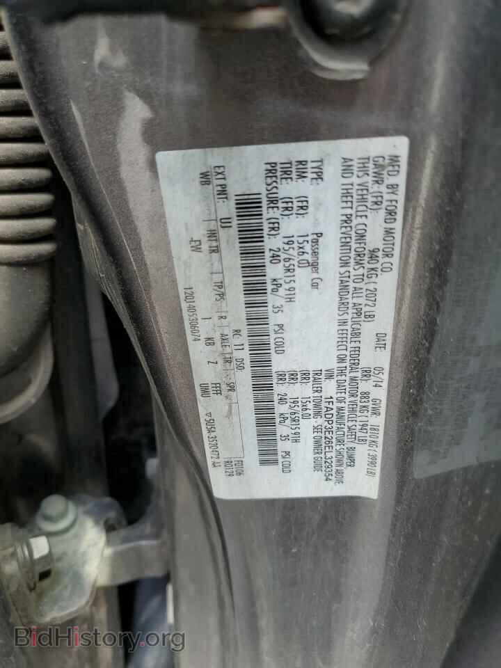 2014 FORD FOCUS - VIN: 1FADP3E26EL329354 - Фото 12