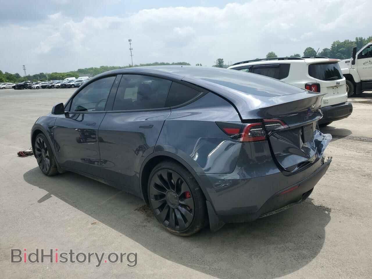 2022 TESLA MODEL Y - VIN: 7SAYGDEF5NF365630 - Фото 2