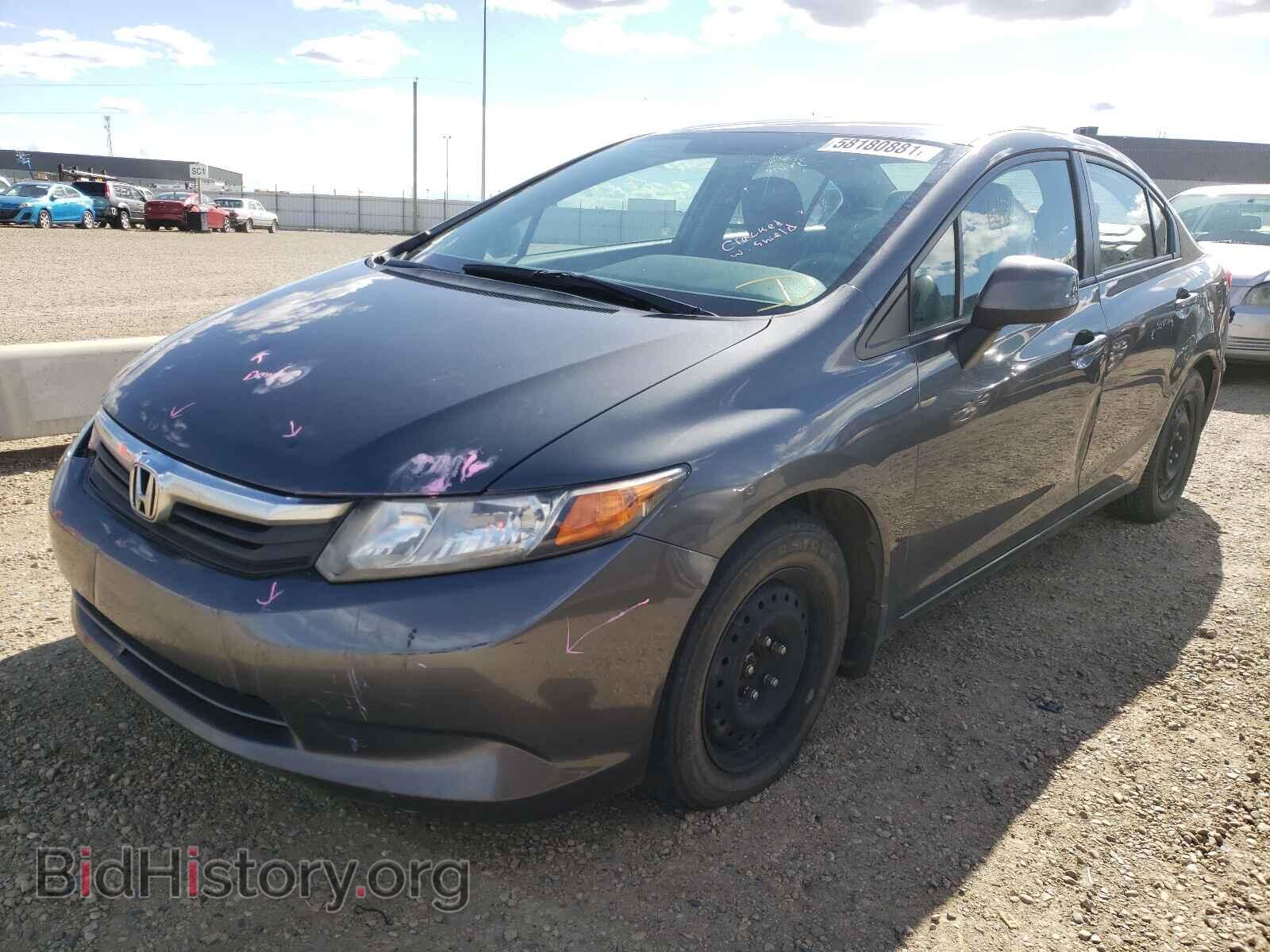 2012 HONDA CIVIC - VIN: 2HGFB2F48CH101038 - Фото 2