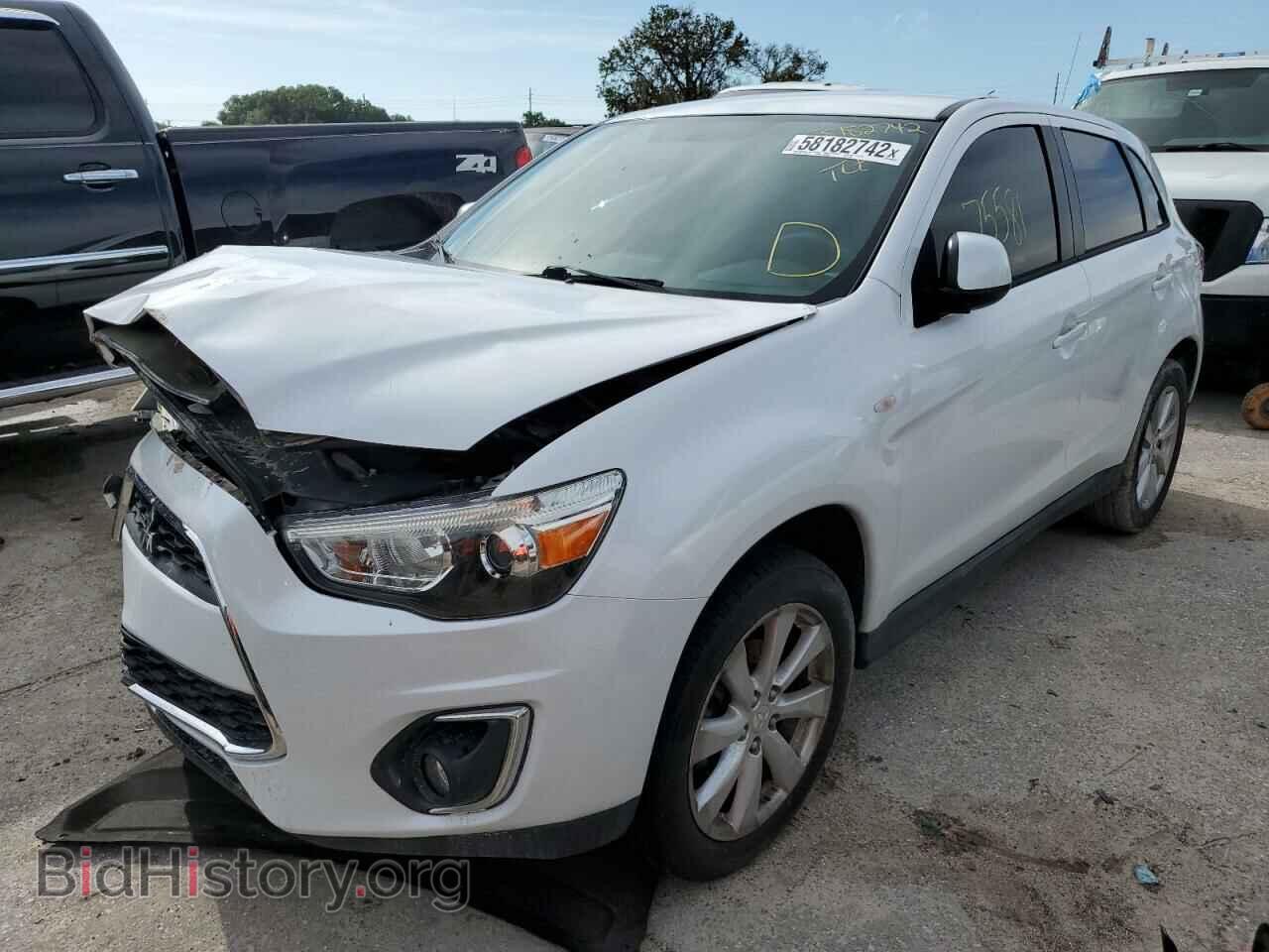 2015 MITSUBISHI OUTLANDER - VIN: 4A4AP3AU2FE050972 - Фото 2