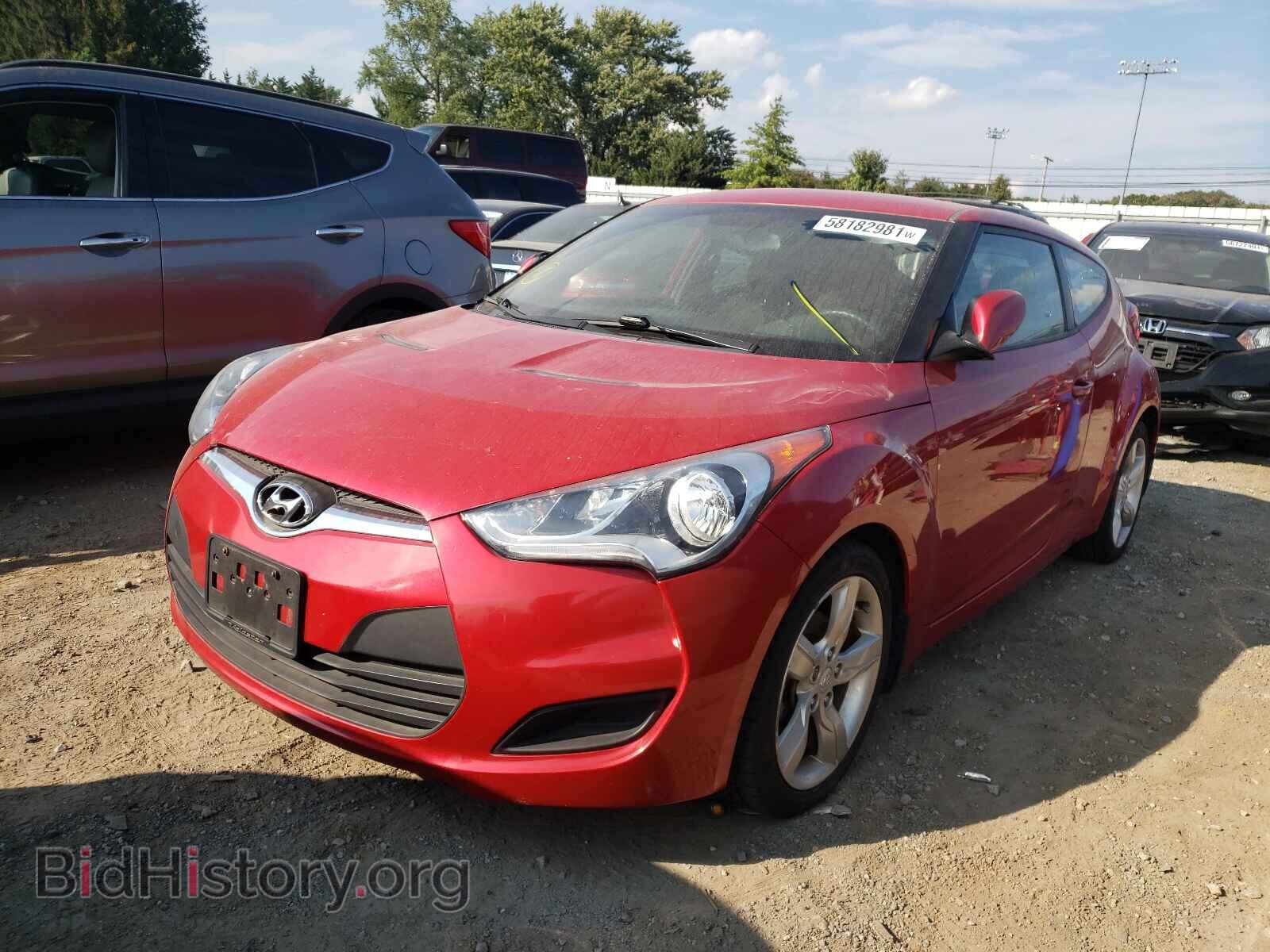 2013 HYUNDAI VELOSTER - VIN: KMHTC6AD1DU097325 - Фото 2