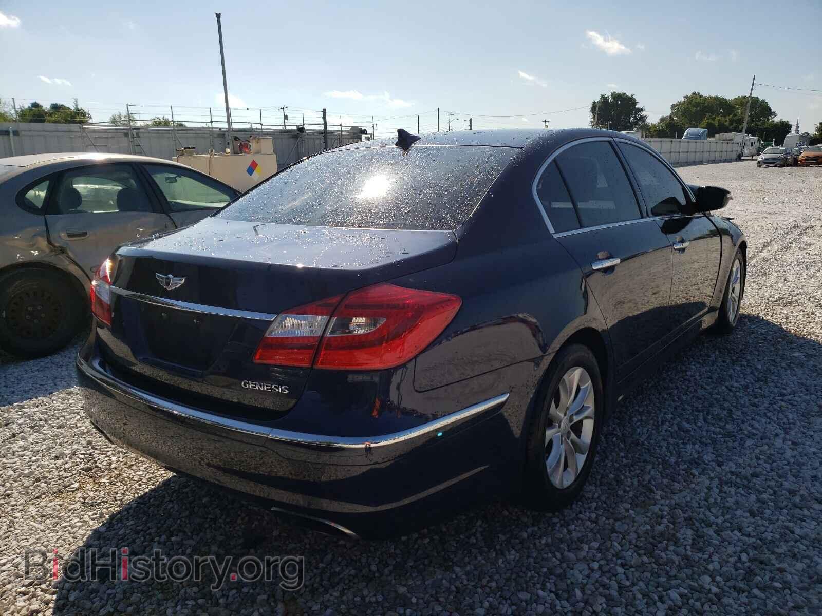 2013 HYUNDAI GENESIS - VIN: KMHGC4DD4DU227843 - Фото 4