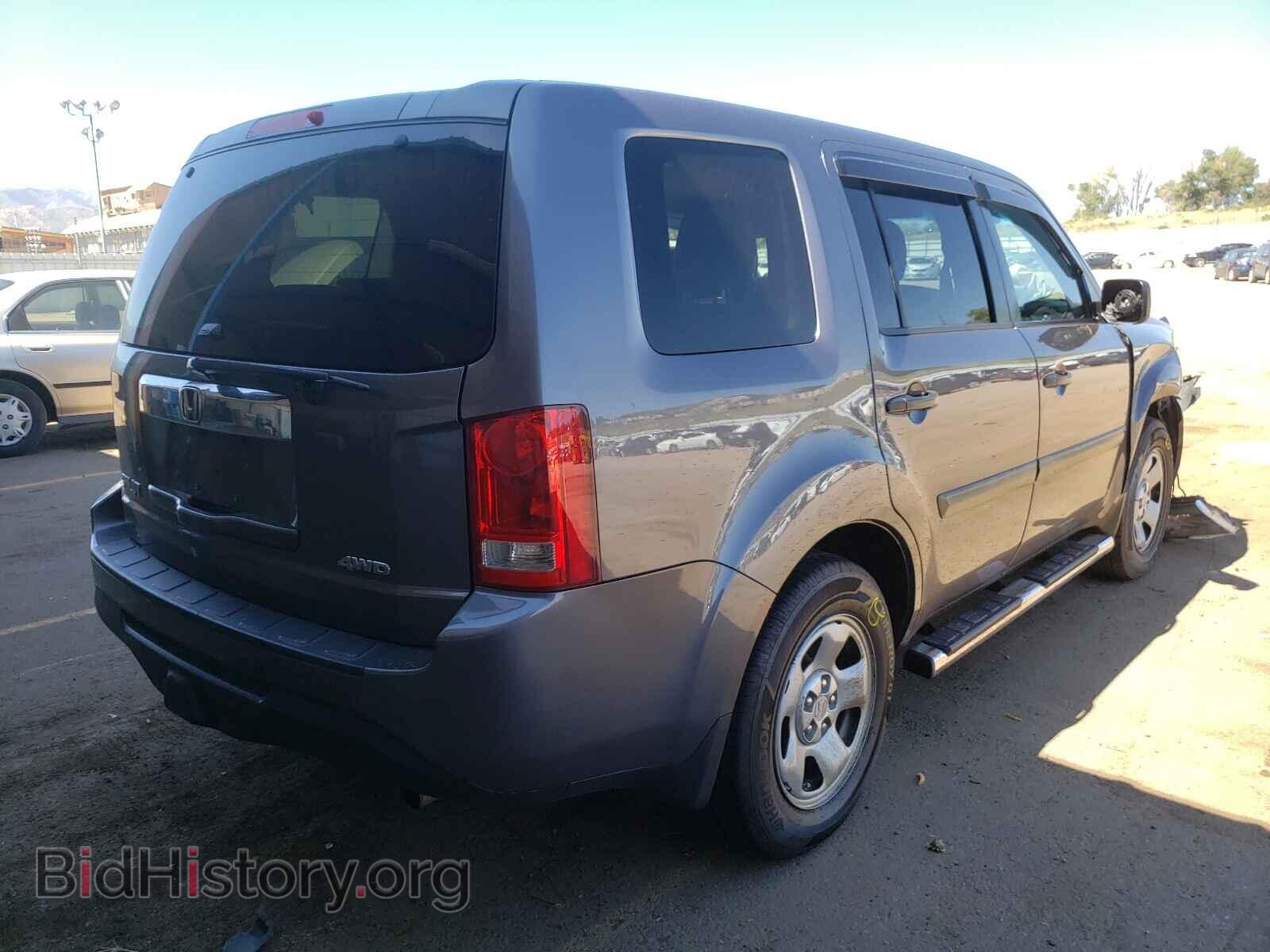 2014 HONDA PILOT - VIN: 5FNYF4H23EB014188 - Фото 4