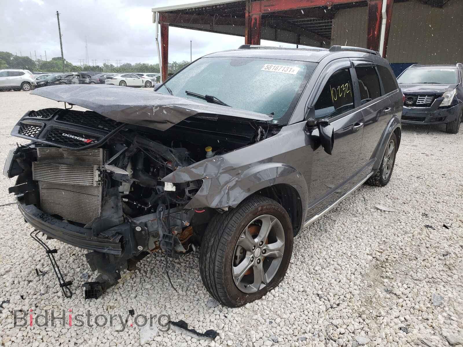 2014 DODGE JOURNEY - VIN: 3C4PDCGBXET277289 - Фото 2