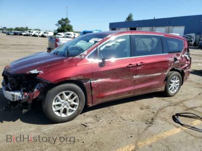 2023 Chrysler MINIVAN LX, burgundy — VIN 2C4RC1CG6PR533919, Copart