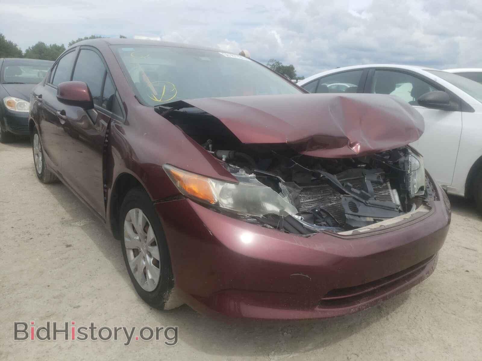 Фотография 19XFB2F55CE037592 - HONDA CIVIC 2012