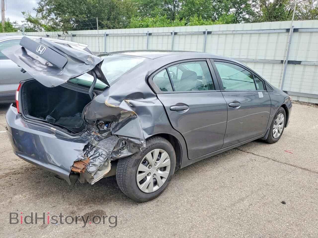 2012 HONDA CIVIC - VIN: 19XFB2F55CE021442 - Фото 3