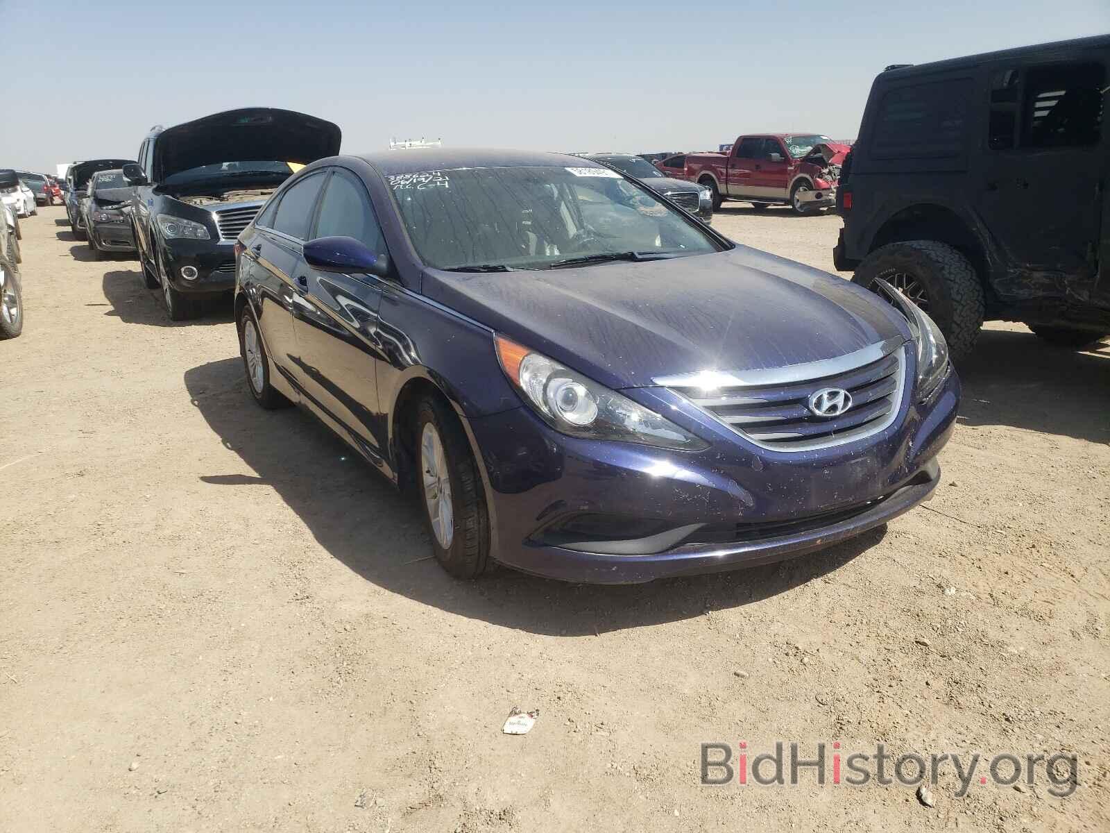 Фотография 5NPEB4AC4EH854435 - HYUNDAI SONATA 2014