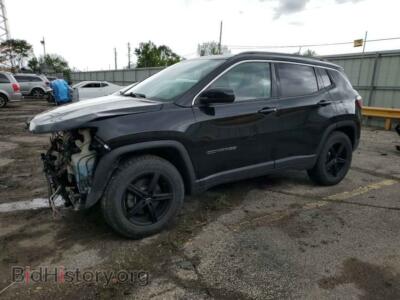 2017 Jeep COMPASS Latitude, черный — VIN 3C4NJDBB1HT650771, Copart
