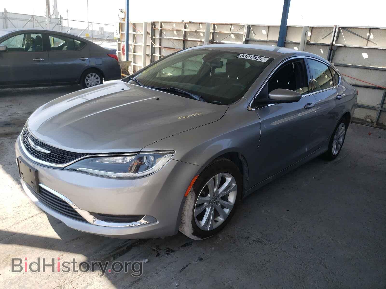 2015 CHRYSLER 200 - VIN: 1C3CCCAB7FN609513 - Фото 2