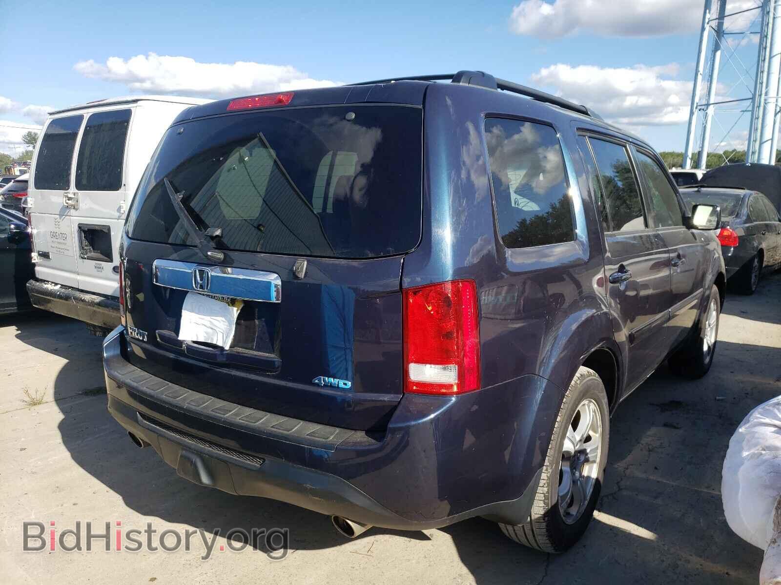 2012 HONDA PILOT - VIN: 5FNYF4H51CB058259 - Фото 4