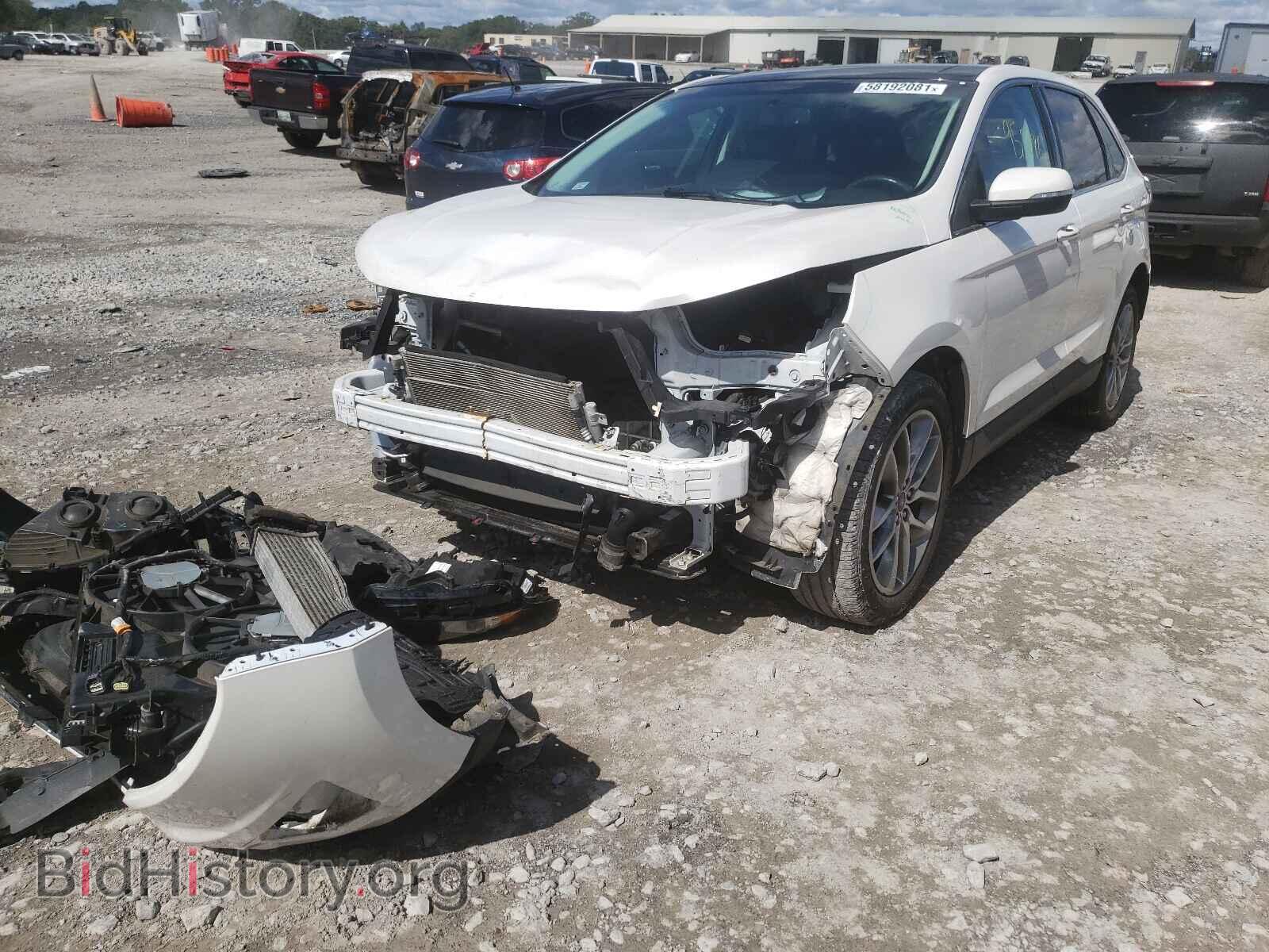 2015 FORD EDGE - VIN: 2FMTK4K96FBB14985 - Photo 2