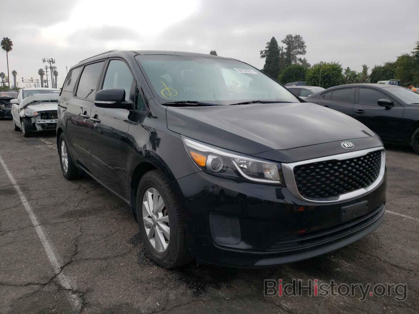 Фотография KNDMB5C17G6182042 - KIA SEDONA 2016