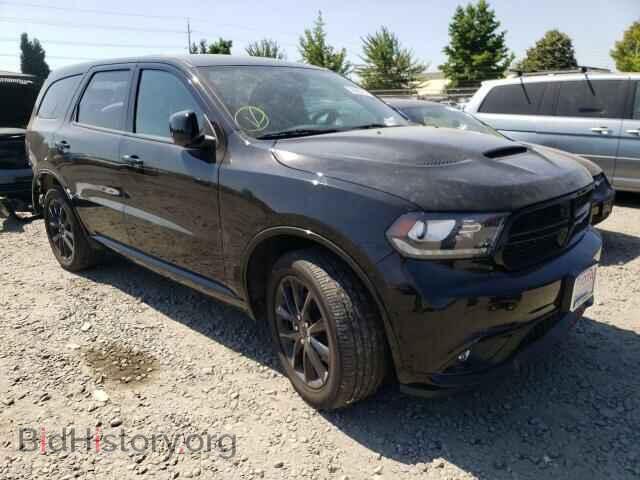 2018 Dodge DURANGO Durango GT (VIN 1C4RDJDG7JC307643) — фото 1 из 10, Copart, повреждение: задняя часть