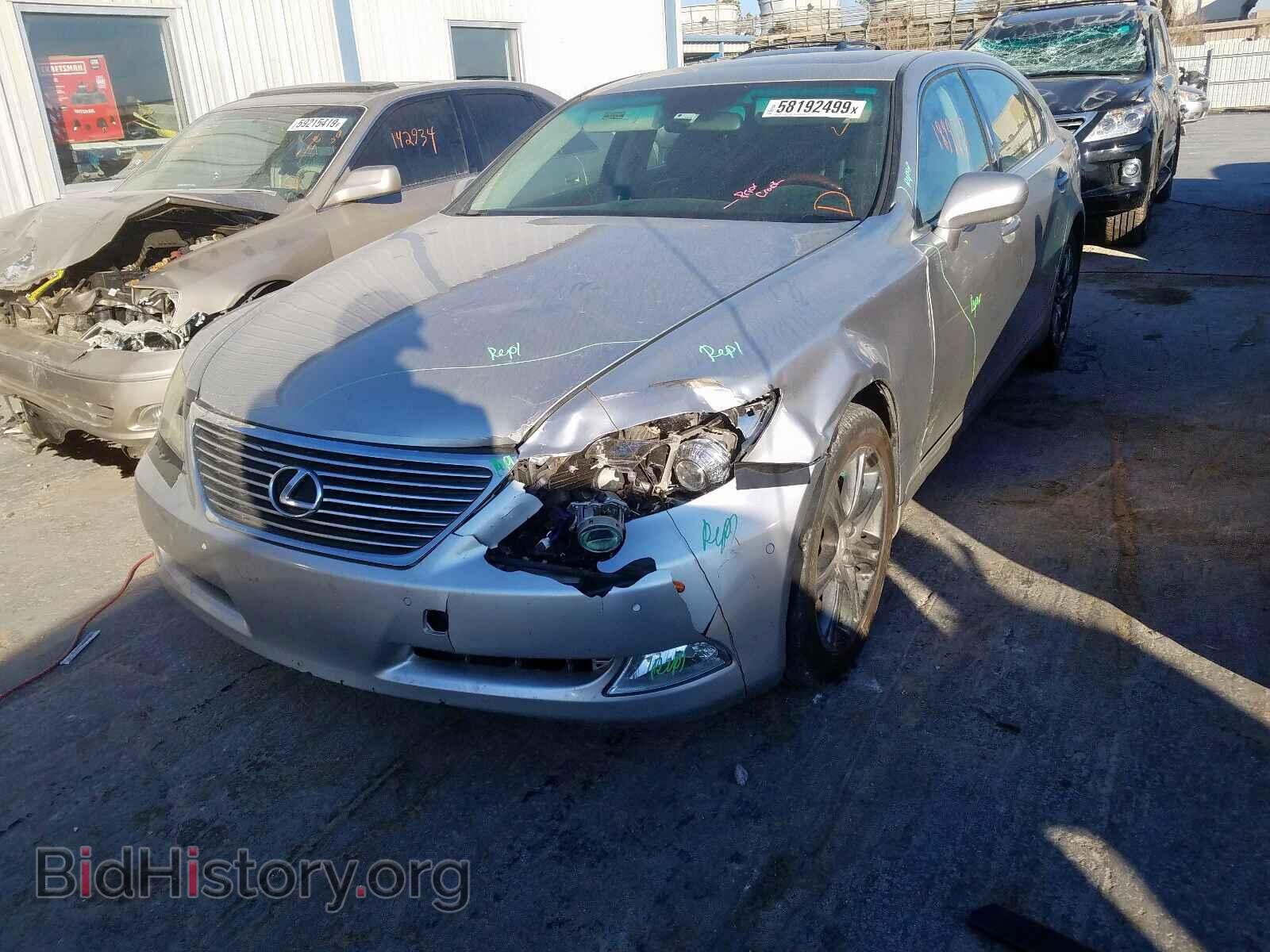 2007 LEXUS LS460 - VIN: JTHGL46F575008602 - Фото 2