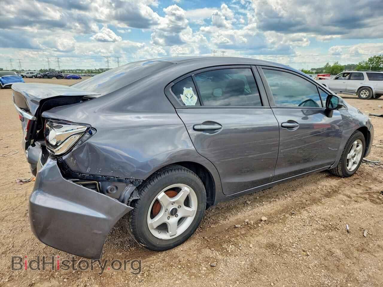 2013 HONDA CIVIC - VIN: 19XFB2F54DE052568 - Фото 3