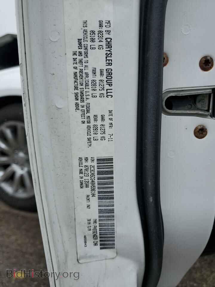 2011 CHRYSLER 300 - VIN: 2C3CA5CG4BH596104 - Фото 12