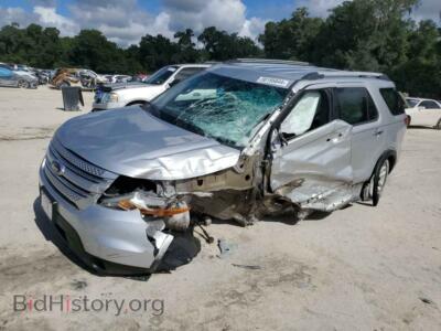 2011 Ford EXPLORER XLT, серебристый — VIN 1FMHK7D84BGA91172, Copart