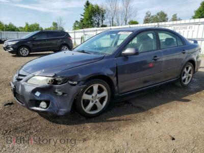 2007 Mazda 6 S, gray — VIN 1YVHP84DX75M60459, Copart