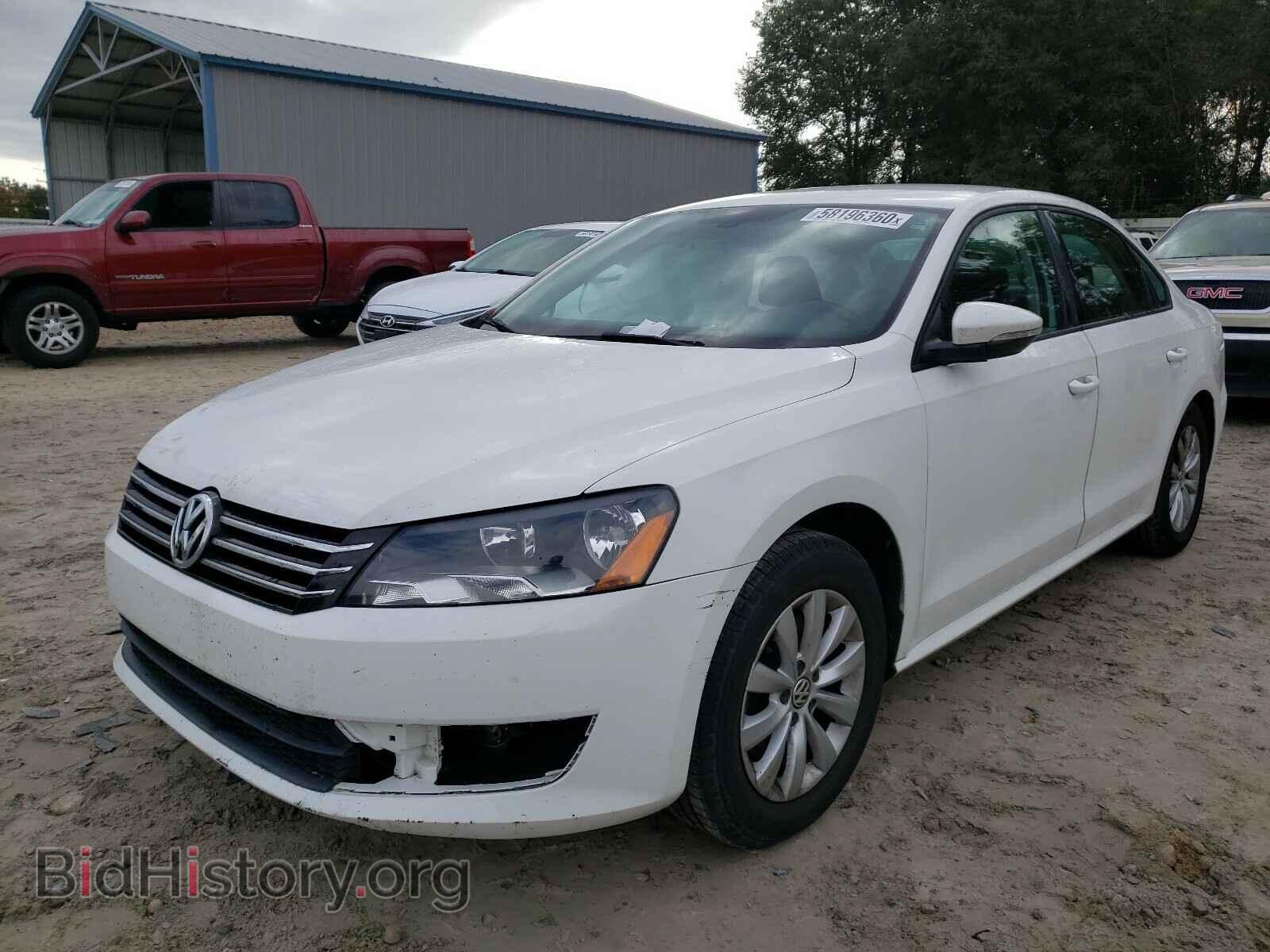 2012 VOLKSWAGEN PASSAT - VIN: 1VWAH7A30CC047348 - Фото 2