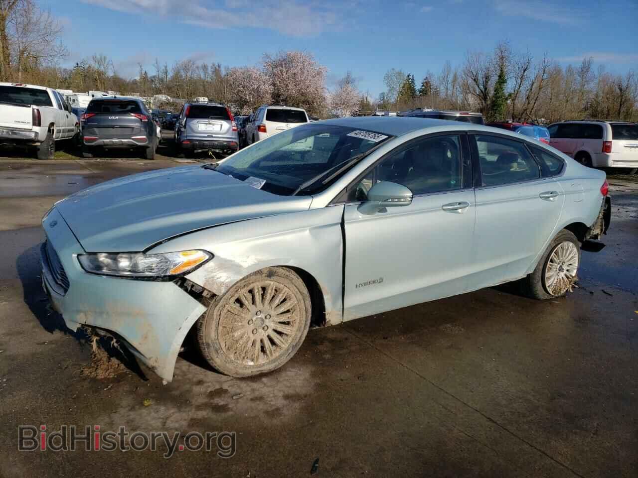 Фотография 3FA6P0LU1DR237161 - FORD FUSION 2013