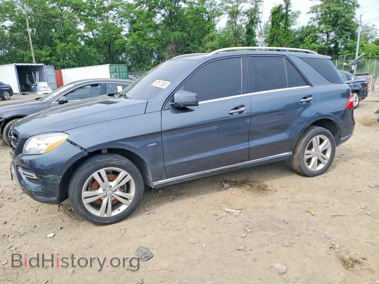 Photo 4JGDA2EBXCA025650 - MERCEDES-BENZ M-CLASS 2012