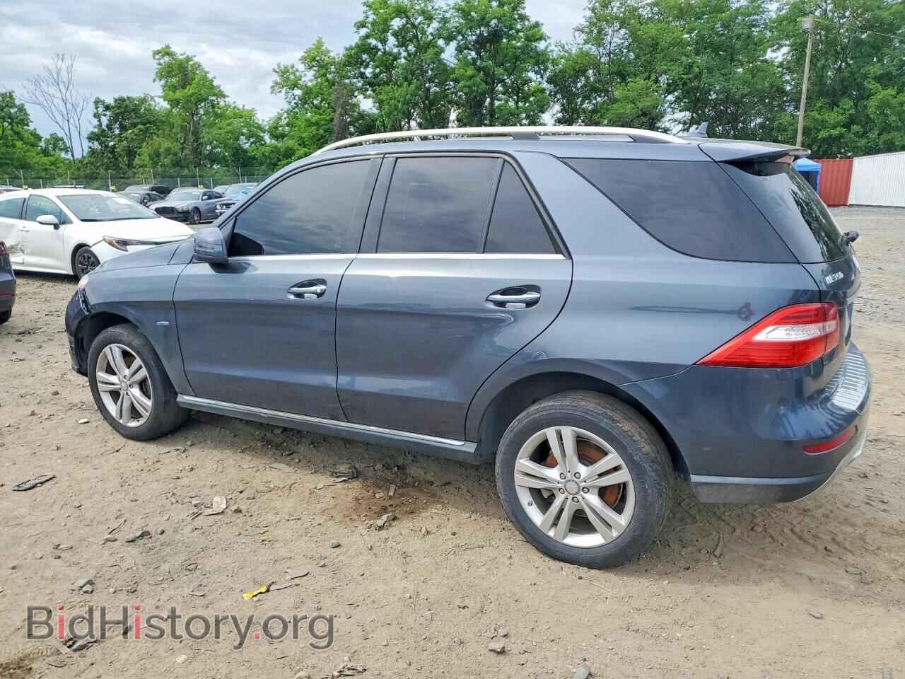 2012 MERCEDES-BENZ M-CLASS - VIN: 4JGDA2EBXCA025650 - Фото 2