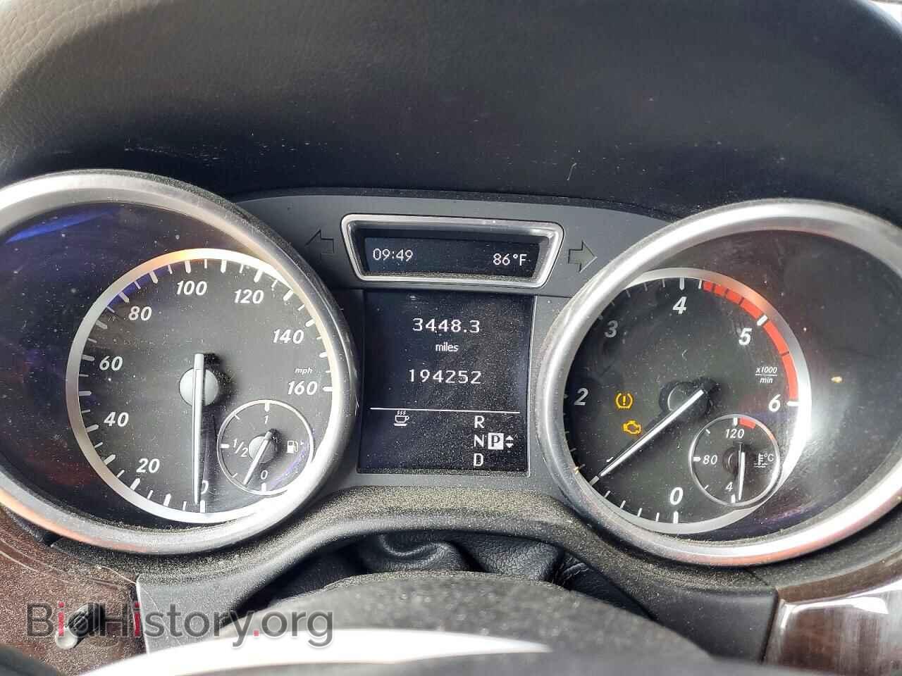 2012 MERCEDES-BENZ M-CLASS - VIN: 4JGDA2EBXCA025650 - Фото 9