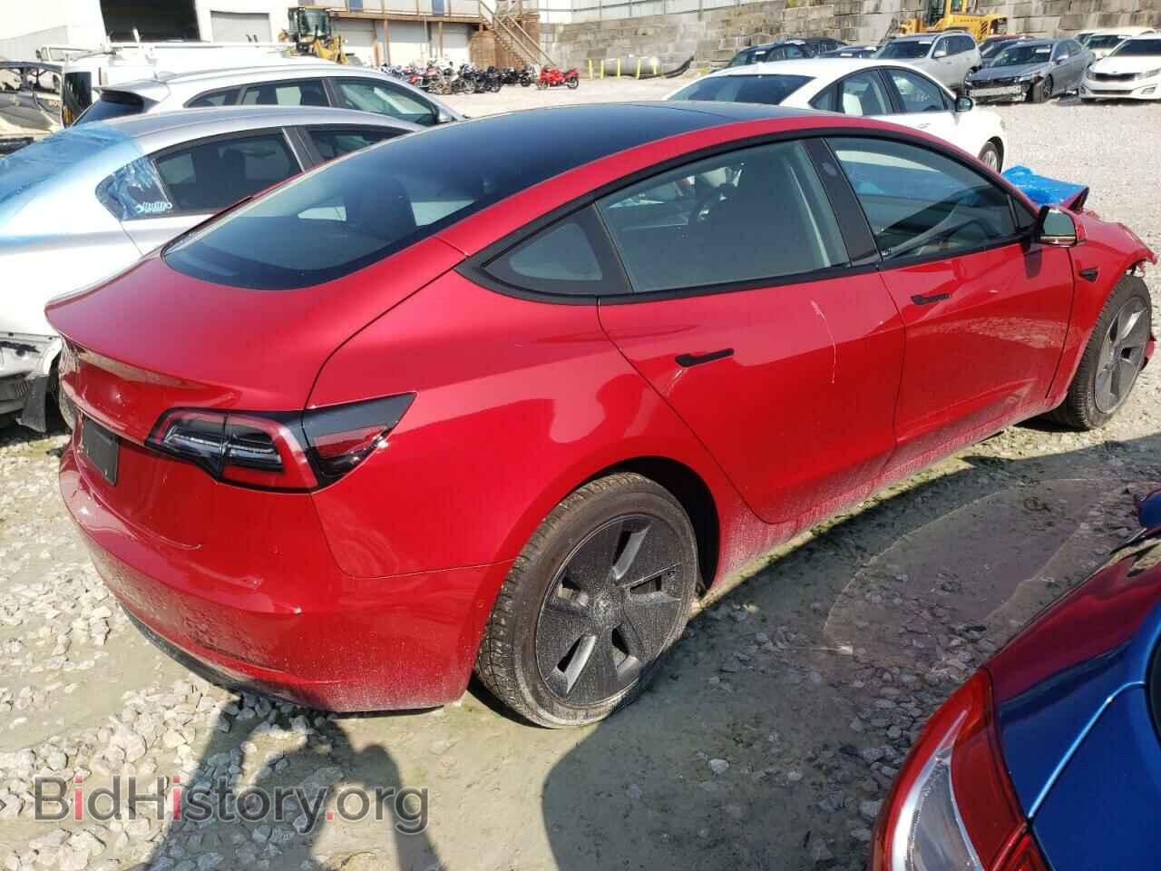2022 TESLA MODEL 3 - VIN: 5YJ3E1EA9NF290849 - Фото 3