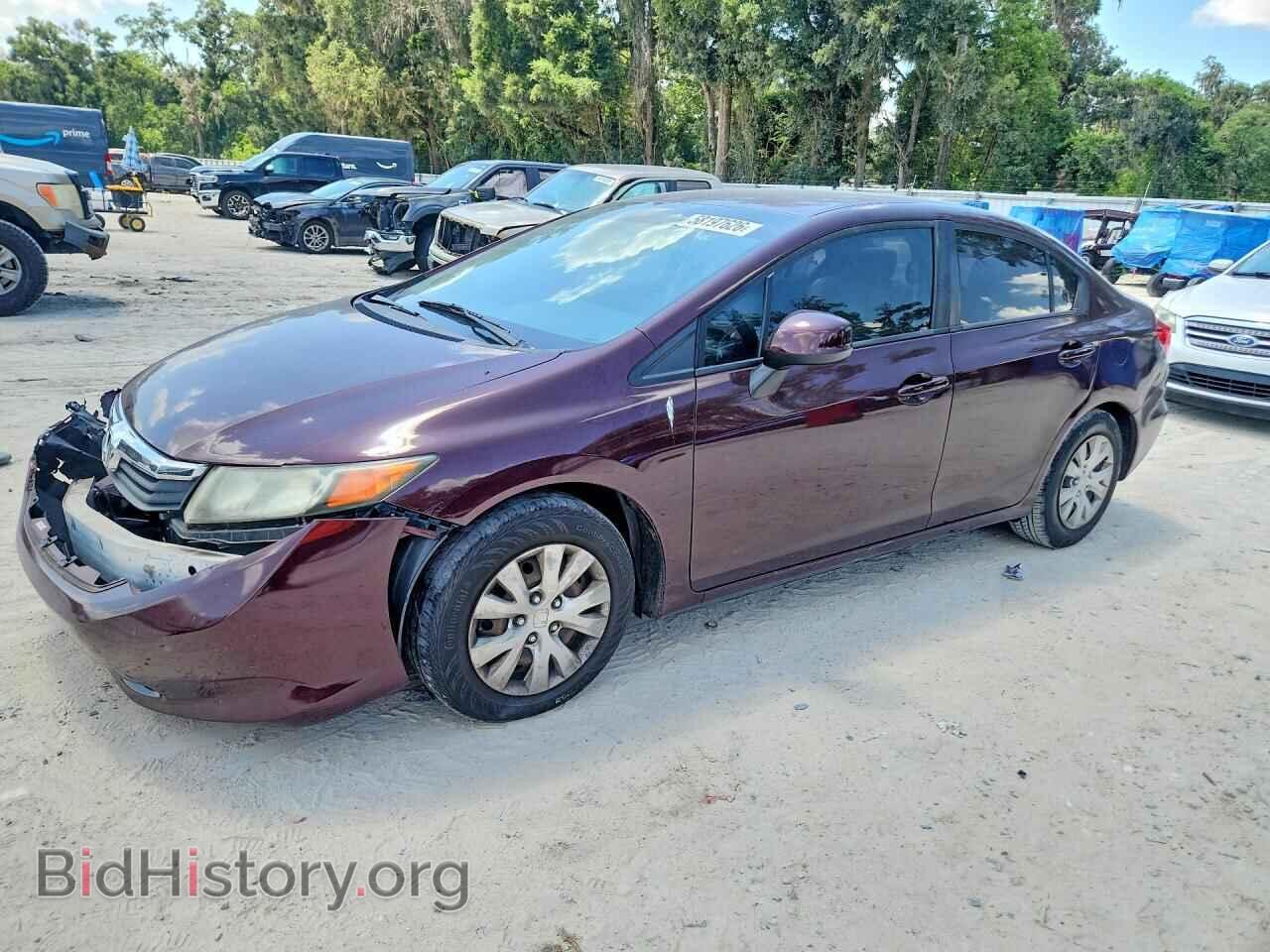 Photo 19XFB2F54CE046901 - HONDA CIVIC 2012