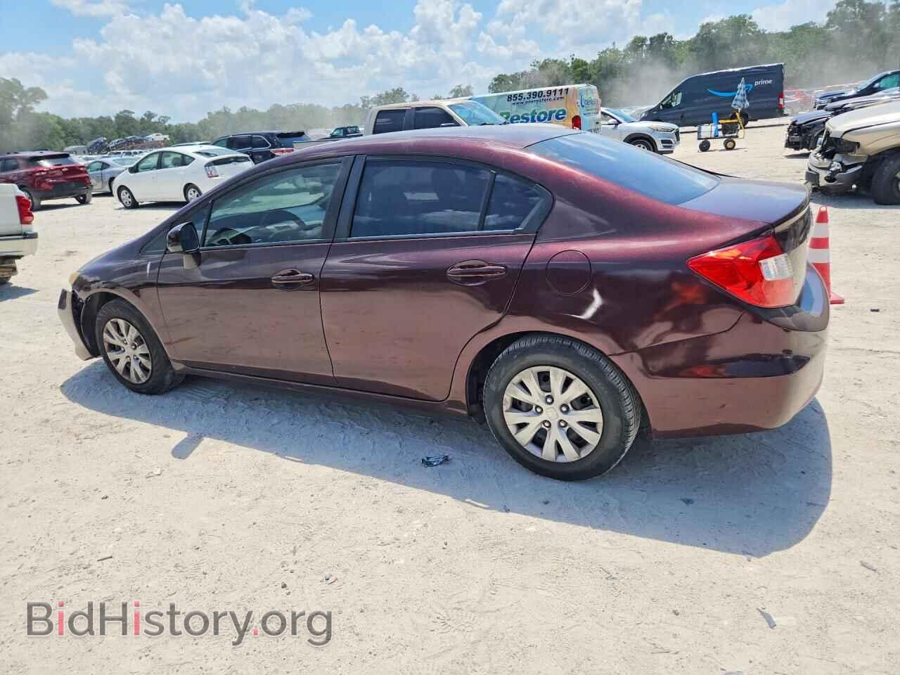 2012 HONDA CIVIC - VIN: 19XFB2F54CE046901 - Фото 2