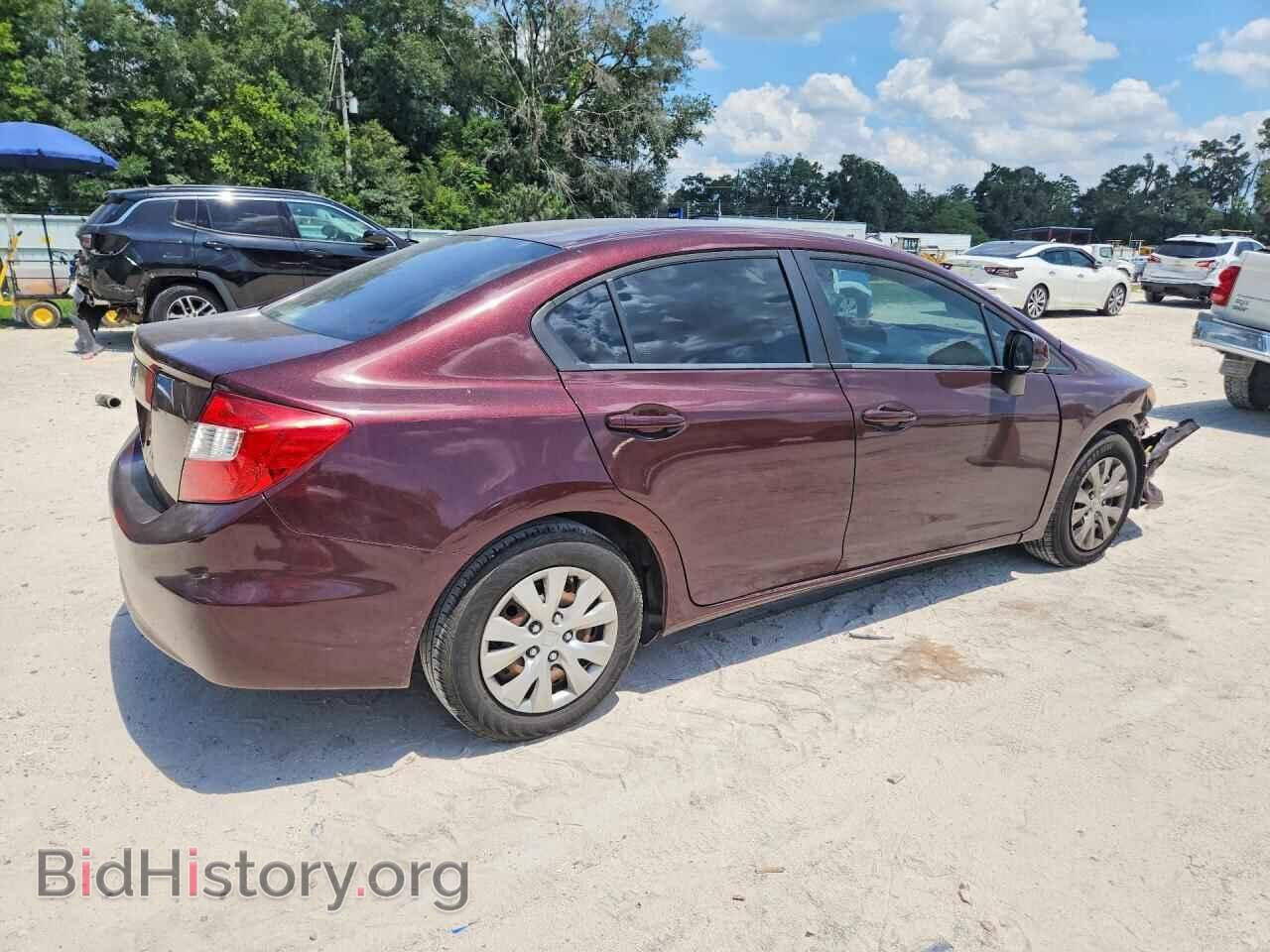 2012 HONDA CIVIC - VIN: 19XFB2F54CE046901 - Фото 3