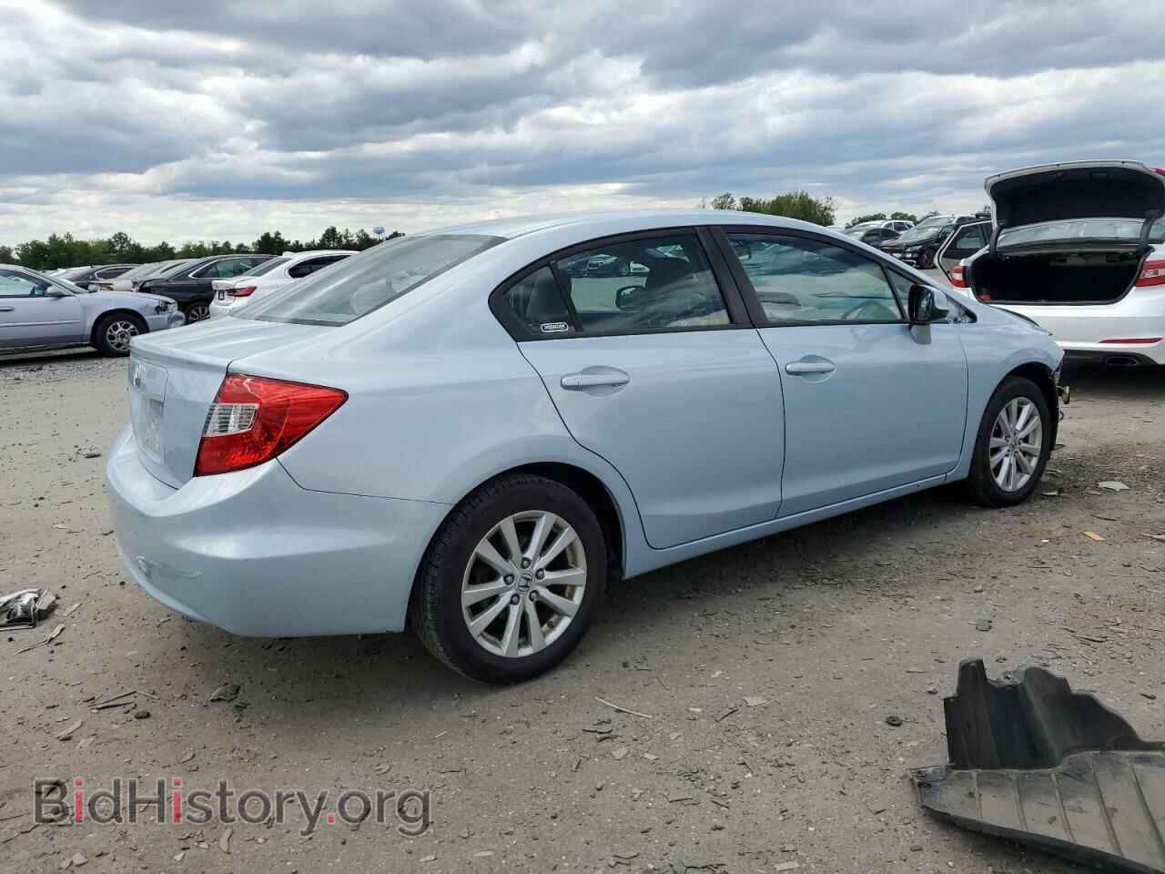 2012 HONDA CIVIC - VIN: 19XFB2F81CE355252 - Фото 3