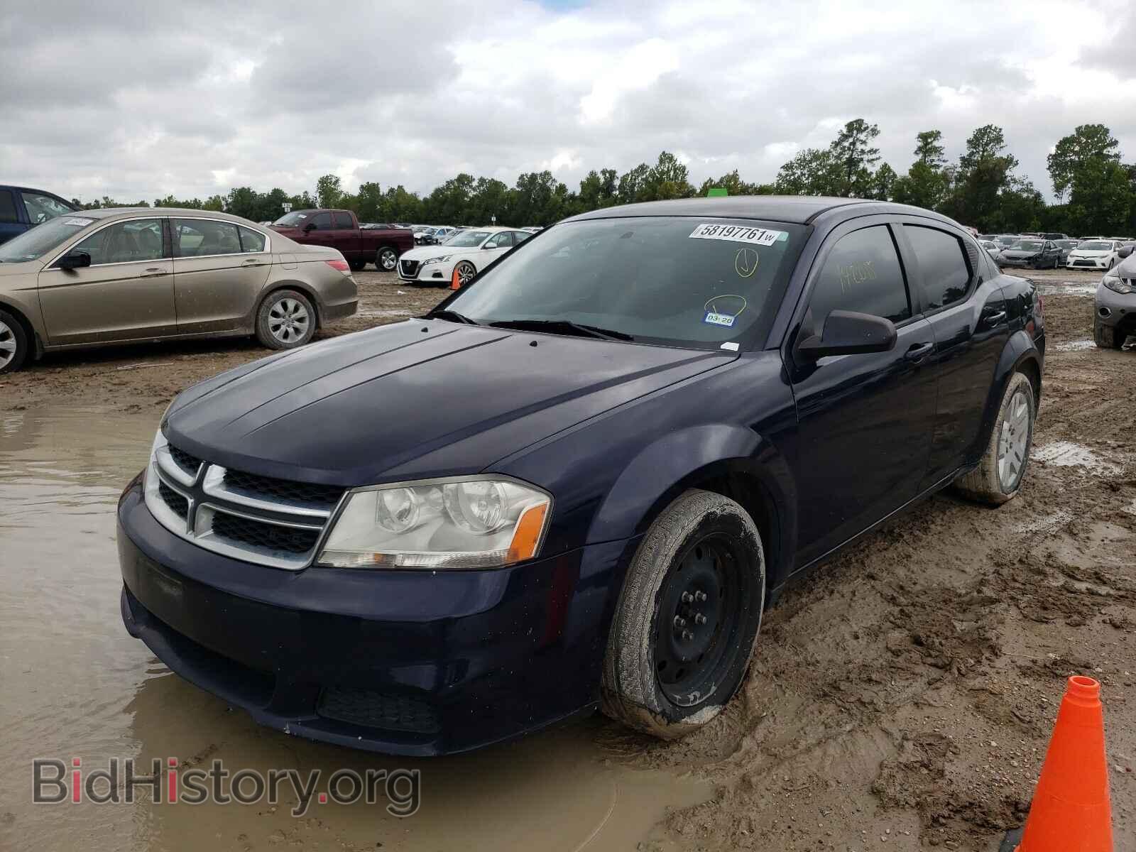 2012 DODGE AVENGER - VIN: 1C3CDZAB6CN238176 - Фото 2