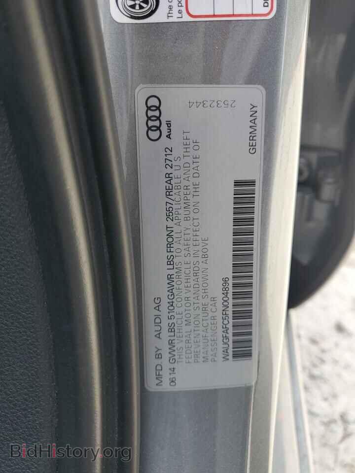 2015 AUDI A6 - VIN: WAUGFAFC5FN004896 - Фото 12