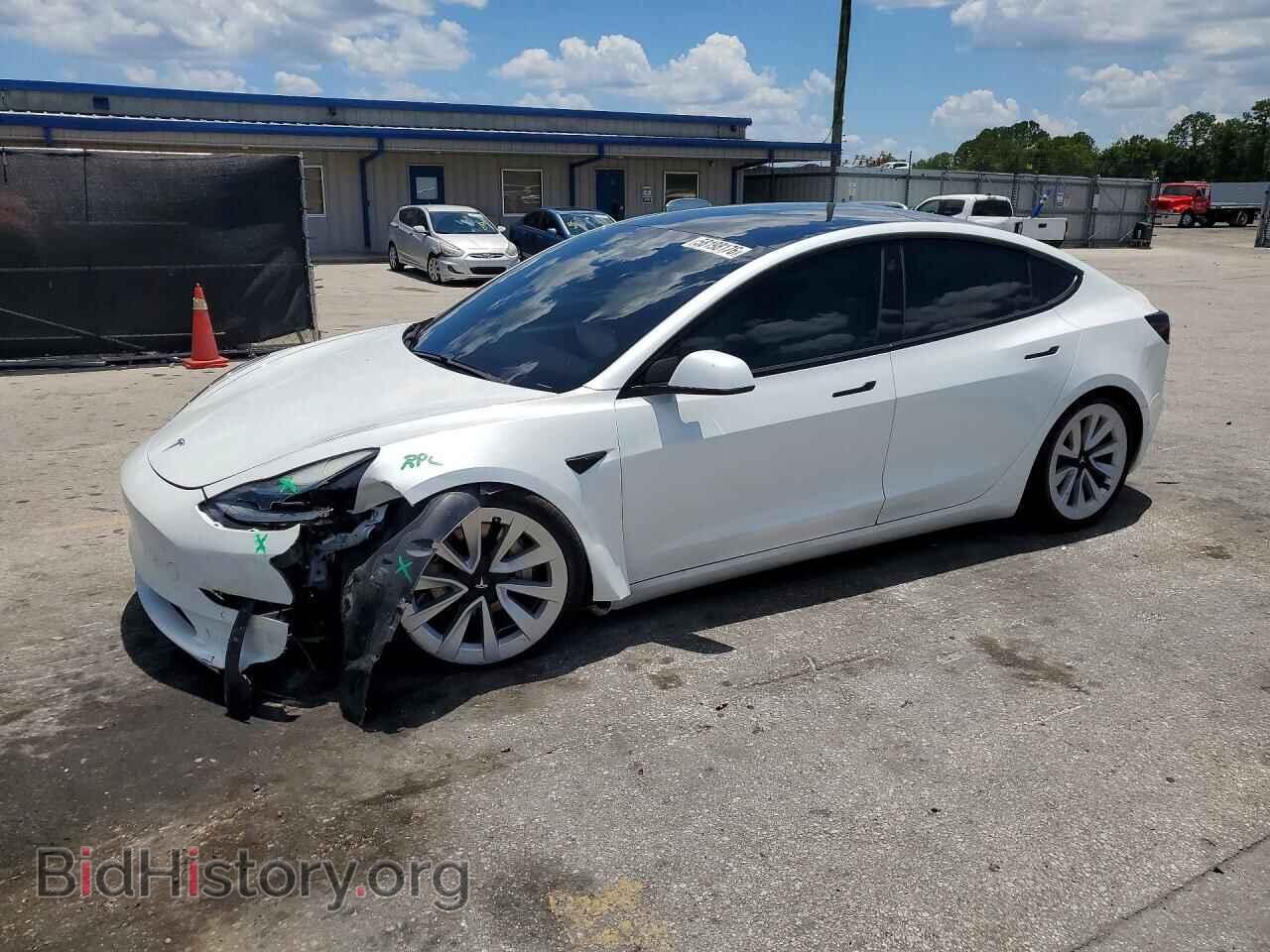Photo 5YJ3E1EB3MF034276 - TESLA MODEL 3 2021