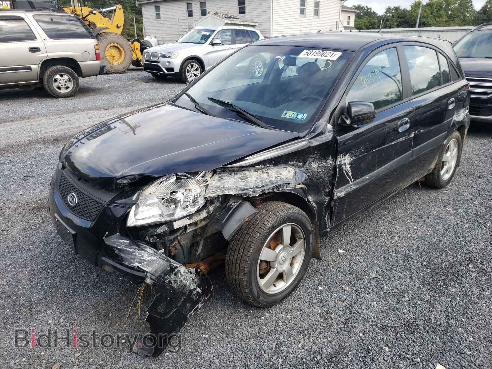 2006 KIA RIO - VIN: KNADE163666059454 - Фото 2