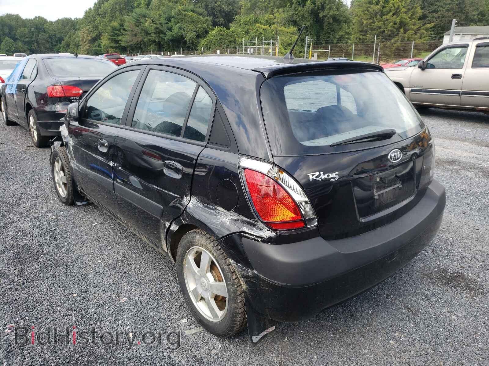 2006 KIA RIO - VIN: KNADE163666059454 - Фото 3