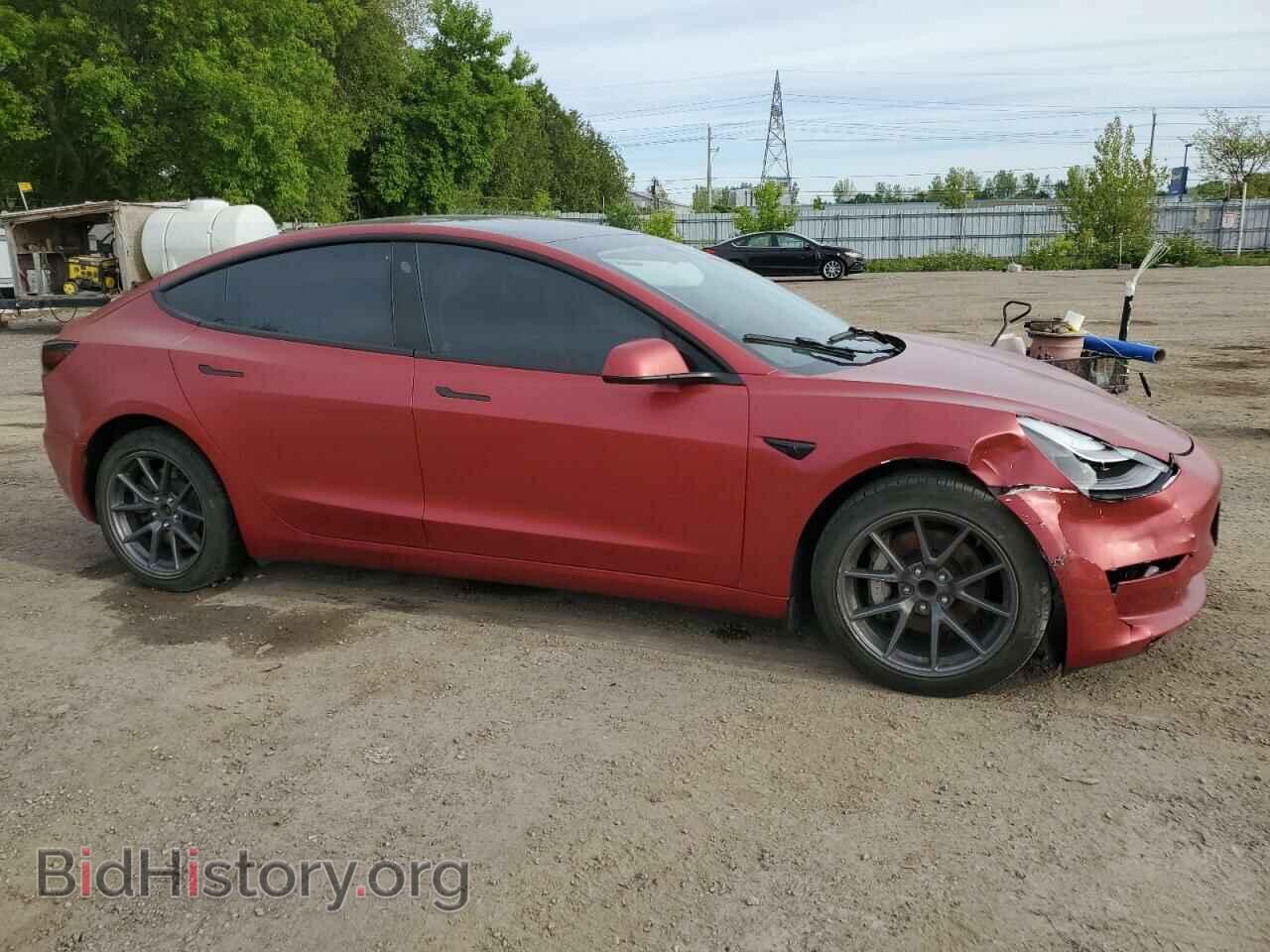 2021 TESLA MODEL 3 - VIN: 5YJ3E1EA0MF054170 - Фото 4