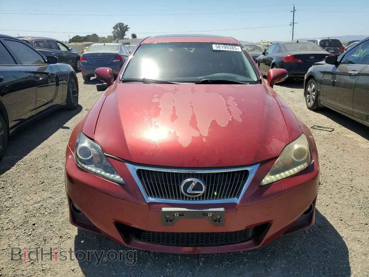 2012 LEXUS IS - VIN: JTHBF5C26C5164148 - Фото 5