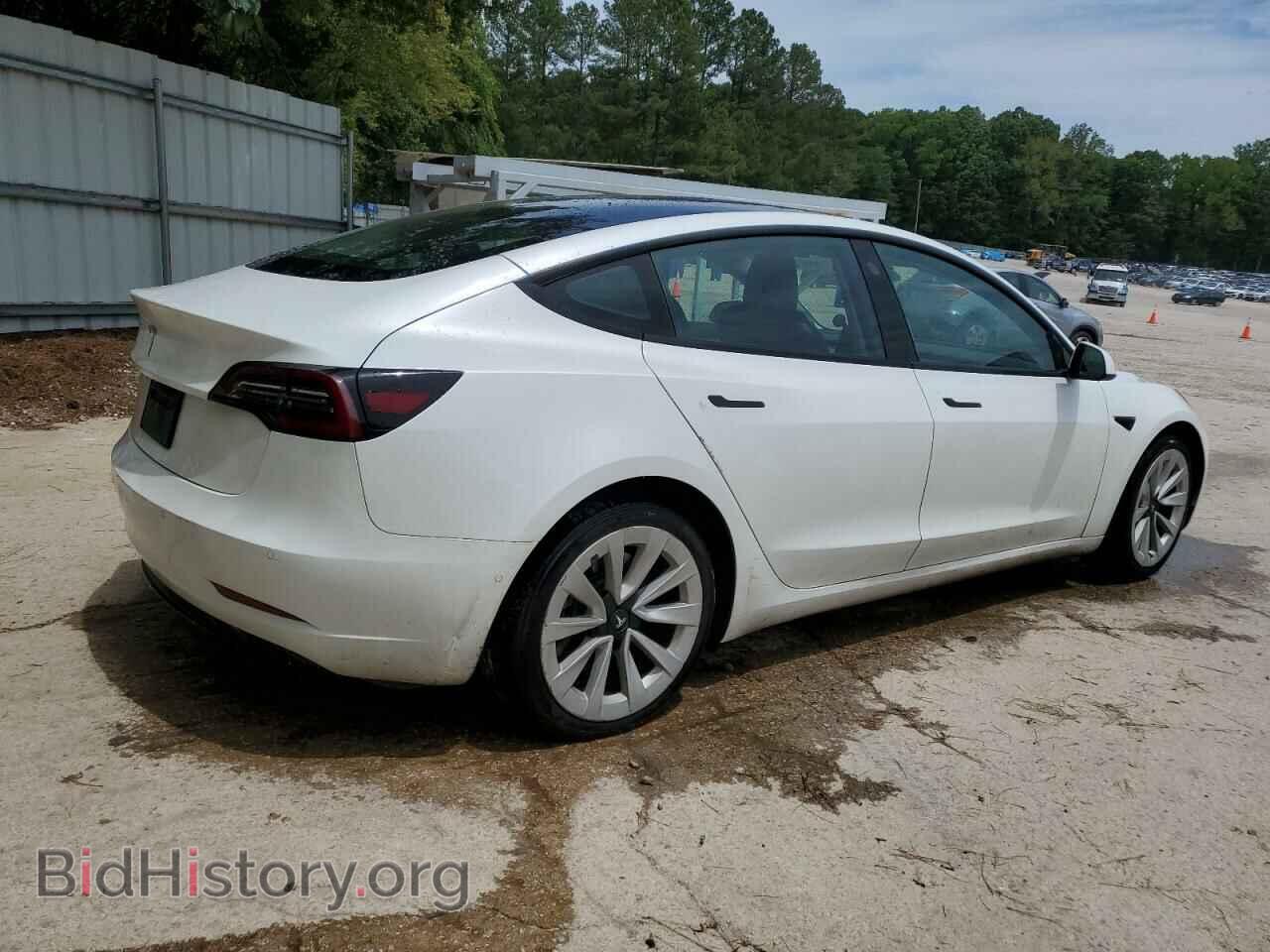 2022 TESLA MODEL 3 - VIN: 5YJ3E1EA1NF369805 - Фото 3