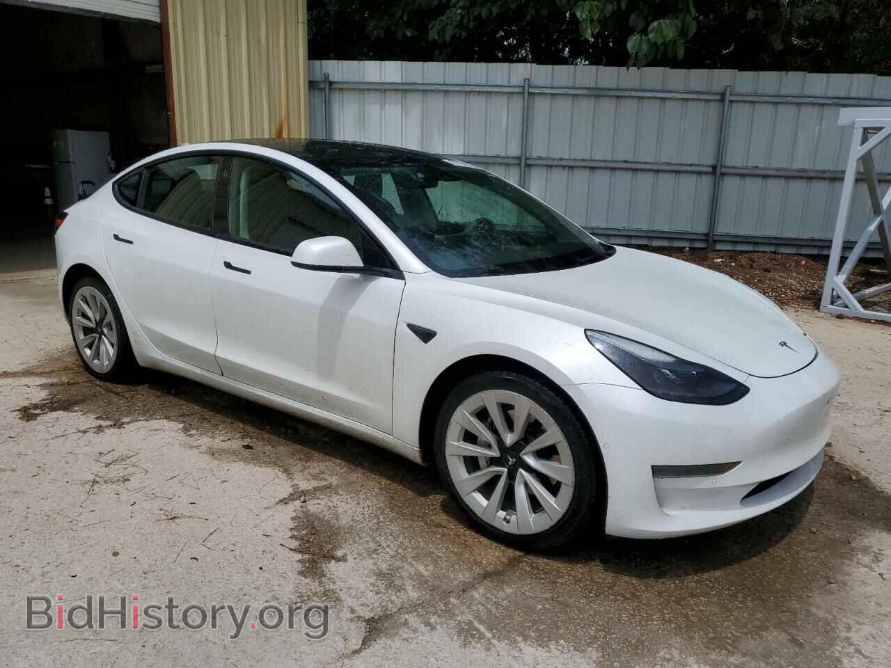 2022 TESLA MODEL 3 - VIN: 5YJ3E1EA1NF369805 - Фото 4