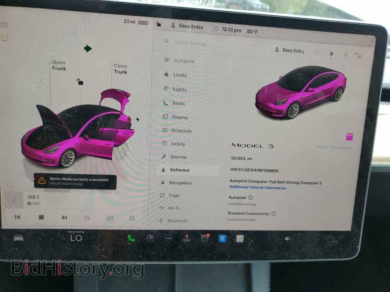 2022 TESLA MODEL 3 - VIN: 5YJ3E1EA1NF369805 - Фото 9