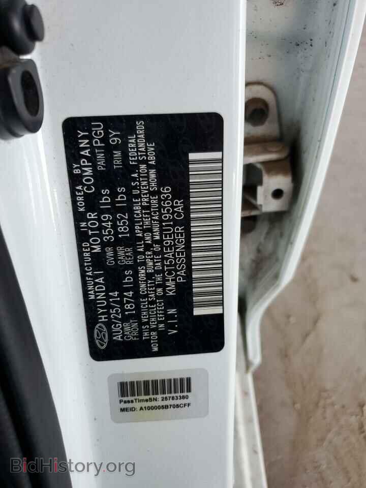 2014 HYUNDAI ACCENT - VIN: KMHCT5AE9EU195636 - Фото 12