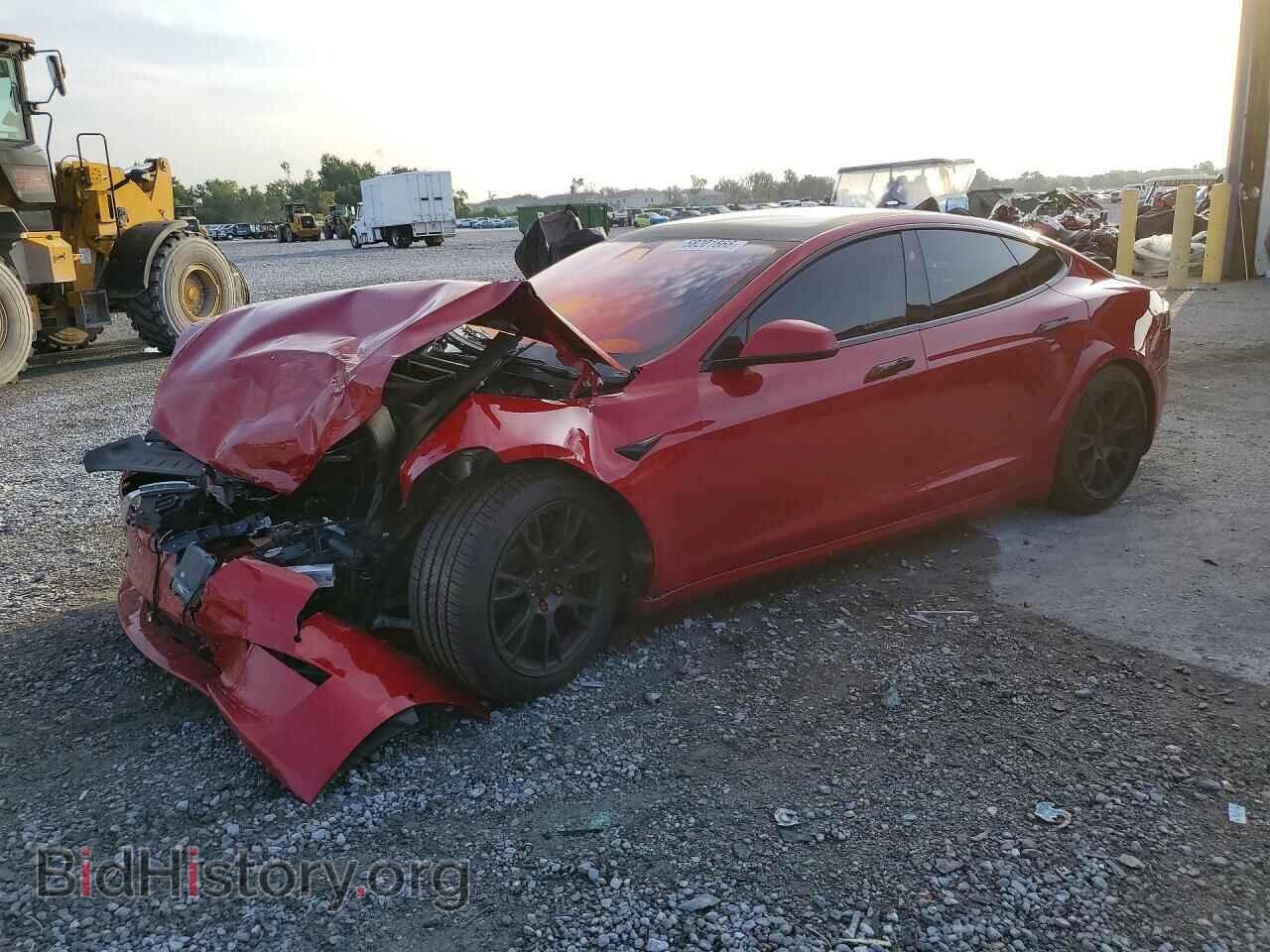 Photo 5YJSA1E60MF434693 - TESLA MODEL S 2021