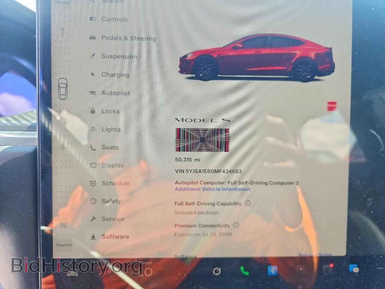 2021 TESLA MODEL S - VIN: 5YJSA1E60MF434693 - Photo 9