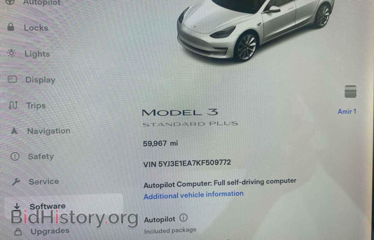 2019 TESLA MODEL 3 - VIN: 5YJ3E1EA7KF509772 - Photo 8