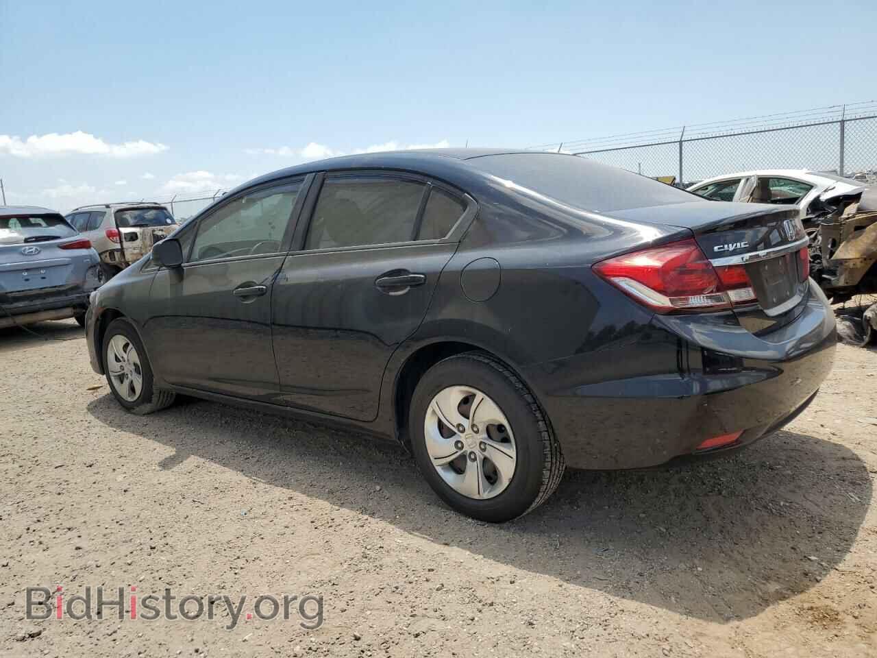2013 HONDA CIVIC - VIN: 2HGFB2F53DH301643 - Фото 2